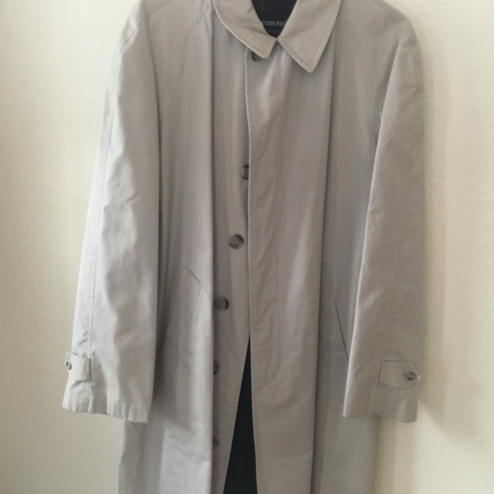Long coat.  Overcoat